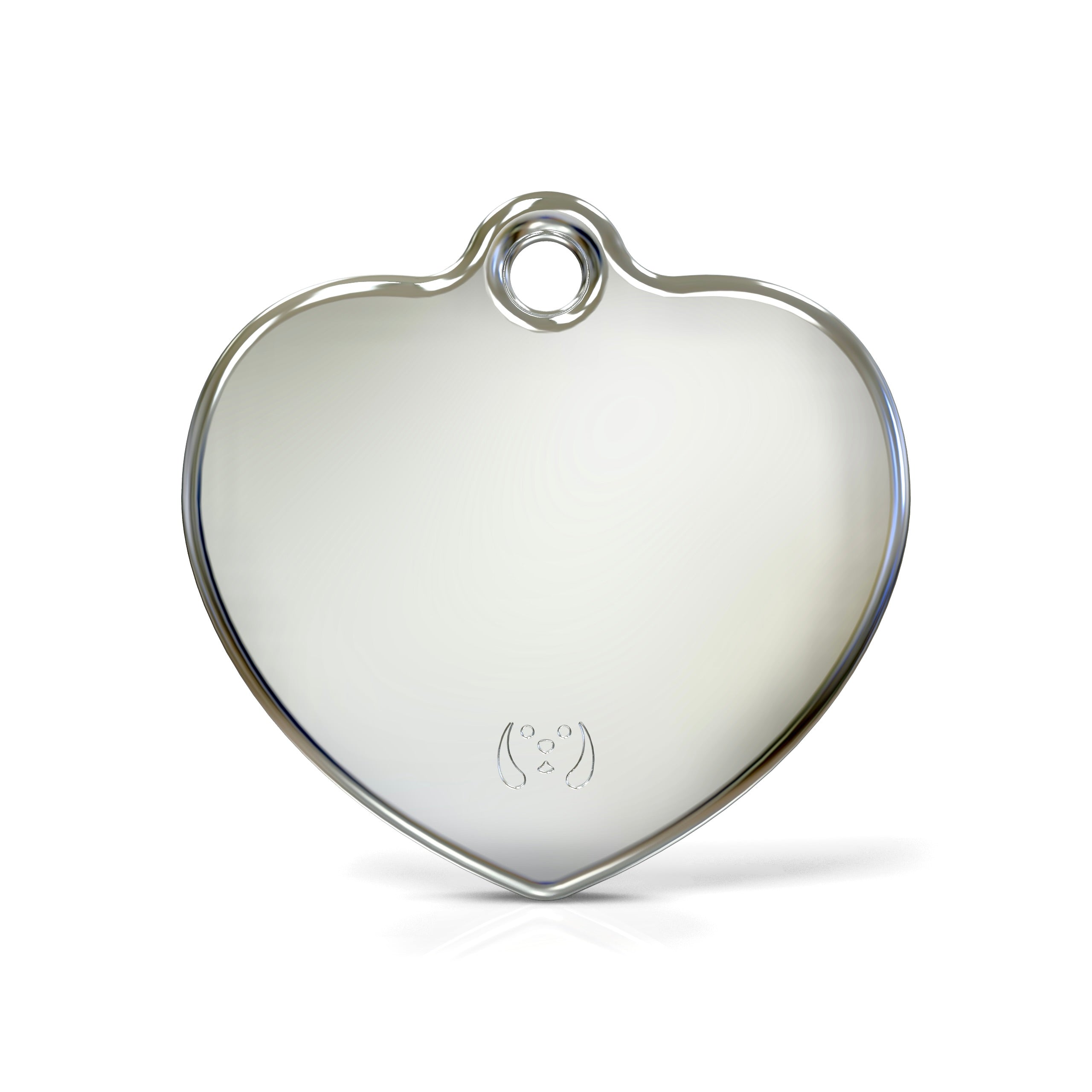 Classic Heart ID Tag