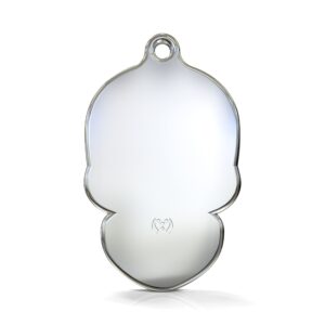 Skull Bubblepop ID Tag