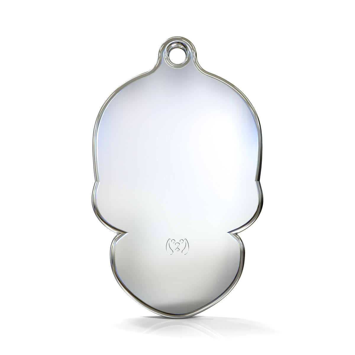 Skull Bubblepop ID Tag