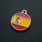 Flag Spain ID Tag
