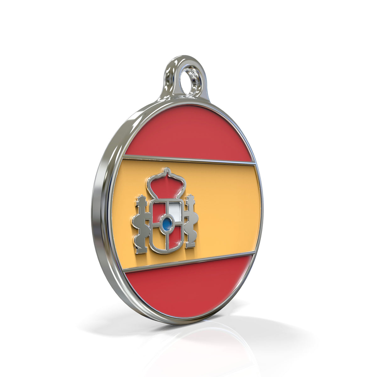 Flag Spain ID Tag