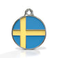 Flag Sweden ID Tag