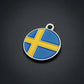 Flag Sweden ID Tag