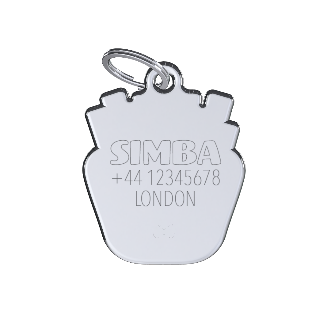 Fast Food French Fries ID Tag