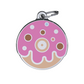 Munchy Donut Pink ID Tag