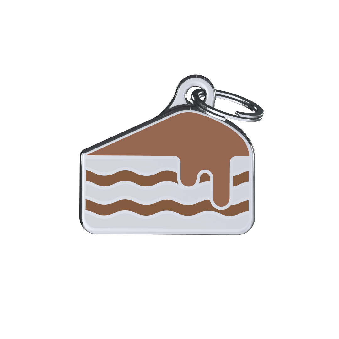 Munchy Cake Brown ID Tag