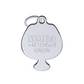 Cheers Wine Pink ID Tag