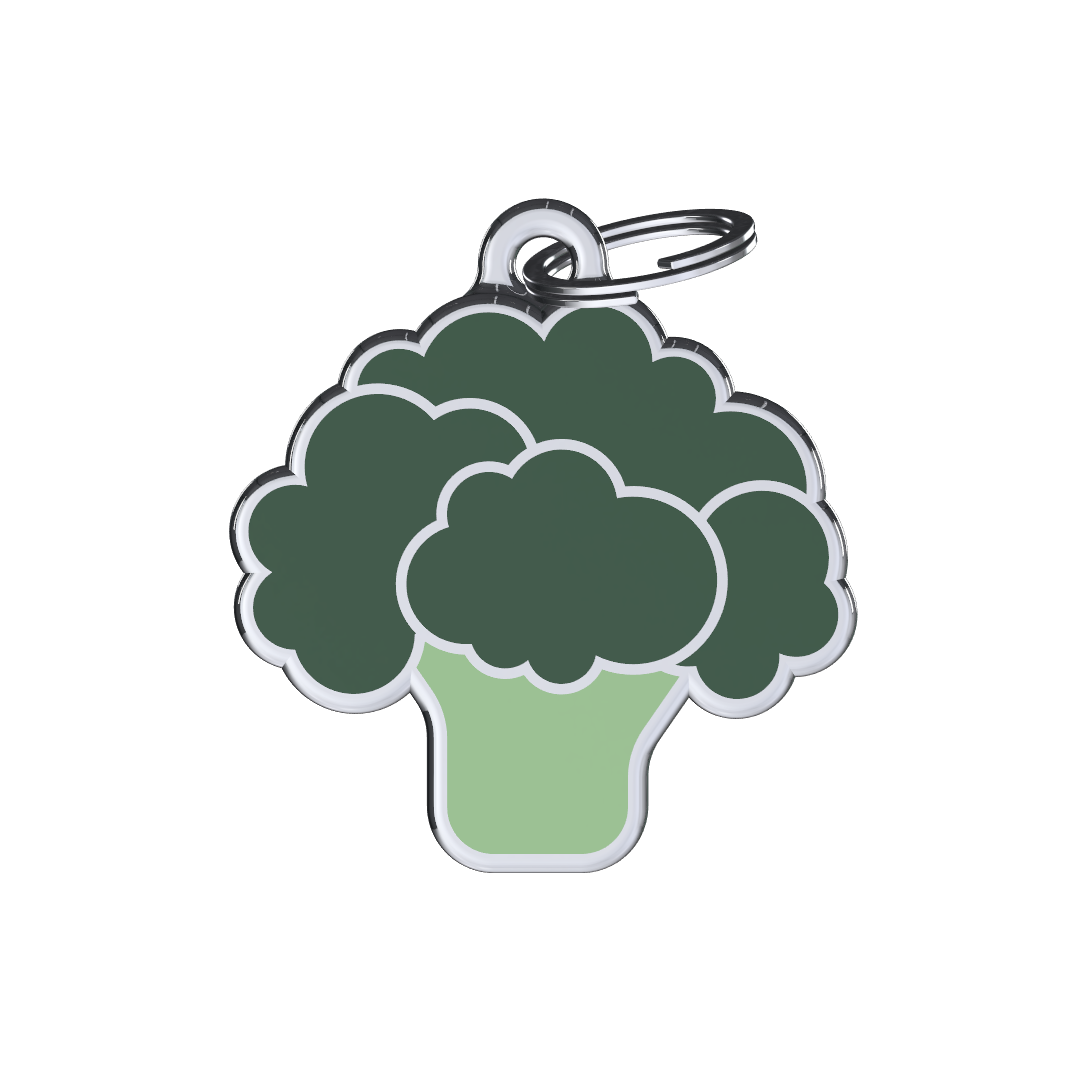 Raw Food Brocoli ID Tag