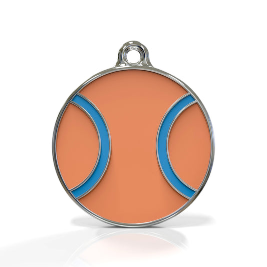 Clay Court Tennis  ID Tag
