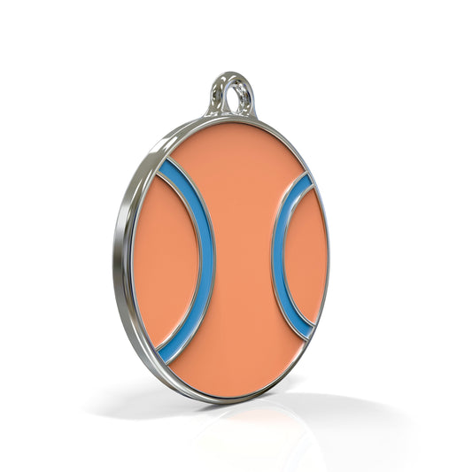 Clay Court Tennis  ID Tag