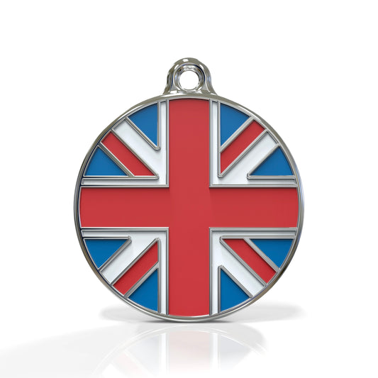 Flag United Kingdom ID Tag Medium