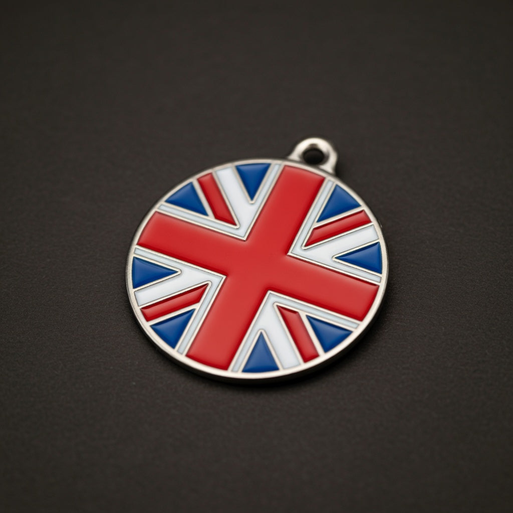 Flag United Kingdom ID Tag Medium