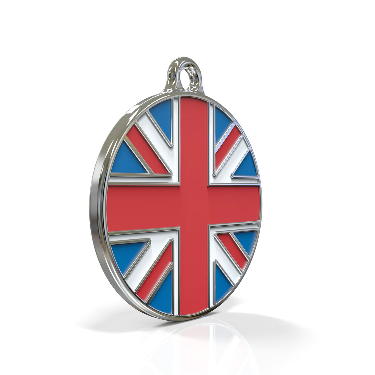 Flag United Kingdom ID Tag Medium