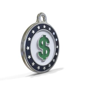 USD Coin ID Tag