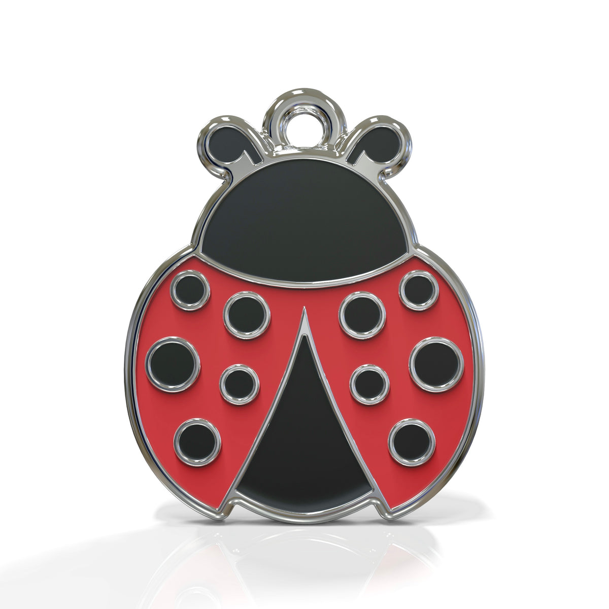 Emoji Lucky Bug ID Tag