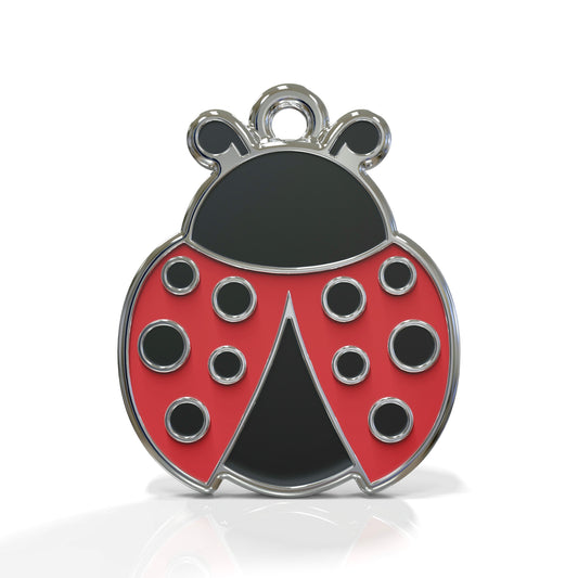 Emoji Lucky Bug ID Tag