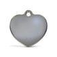 Solid Heart Yellow ID Tag