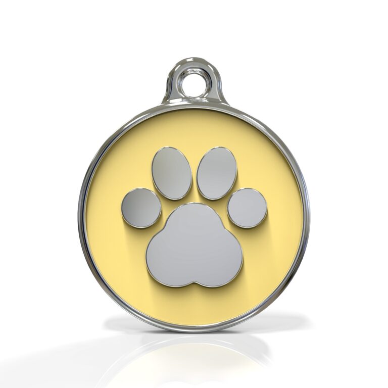 Icon Paw Butter ID Tag