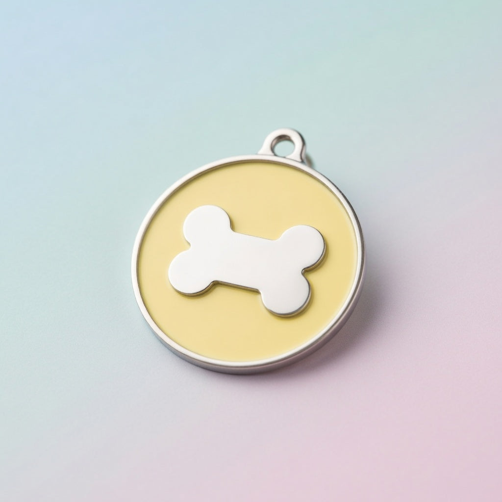 Icon Bone Butter ID Tag Medium