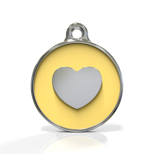 Icon Heart Butter ID Tag