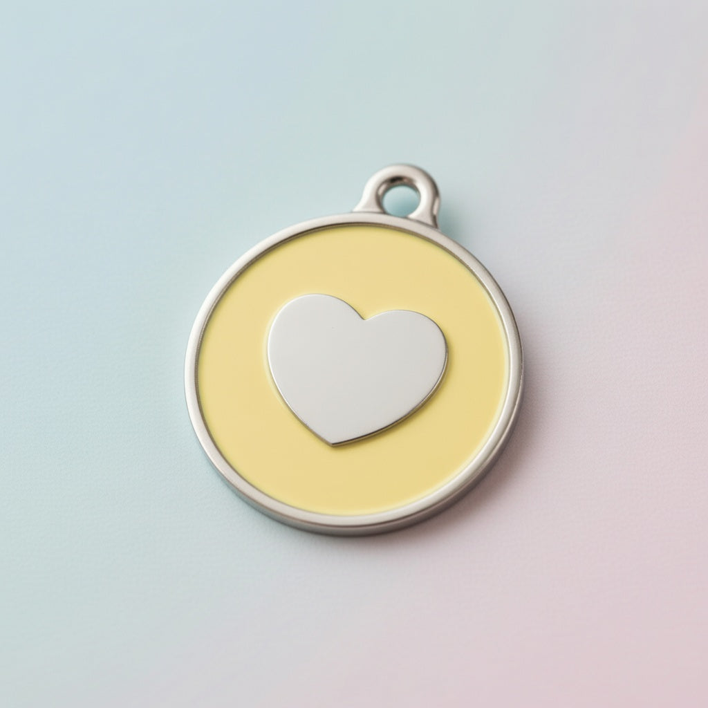 Icon Heart Butter ID Tag