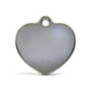 Solid Heart Yellow ID Tag