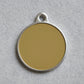 Solid Round Yellow ID Tag