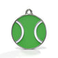 Court Green Tennis ID Tag