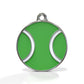 Court Green Tennis ID Tag