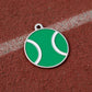 Court Green Tennis ID Tag