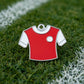 Jersey Solo Red-White ID Tag