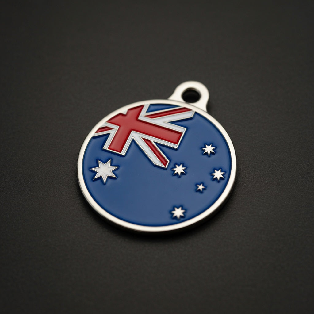 Flag Australia ID Tag