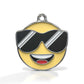 Emoji Cool Pup ID Tag