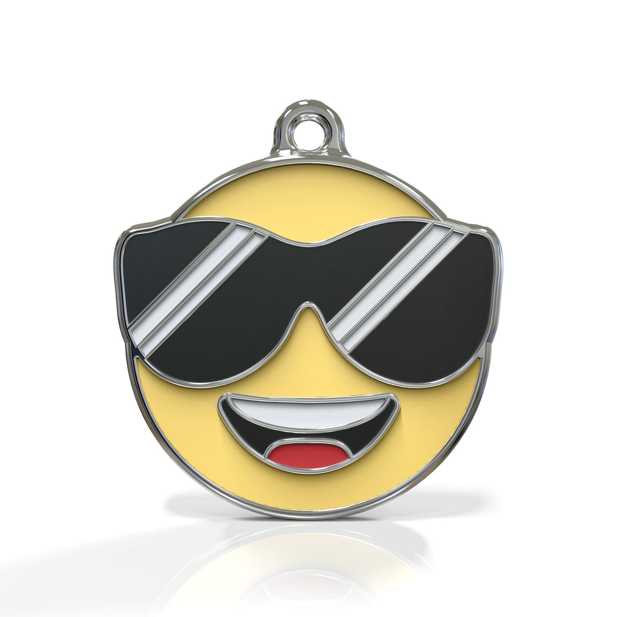 Emoji Cool Pup ID Tag