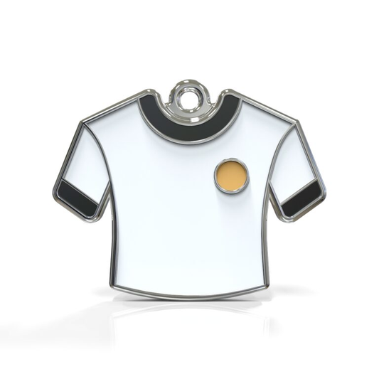 Jersey Solo Yellow-White-Black ID Tag
