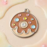 Chocolate Donut ID Tag