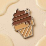 Chocolate Ice Cream ID Tag