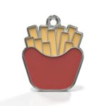 French Fries ID Tag