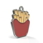French Fries ID Tag