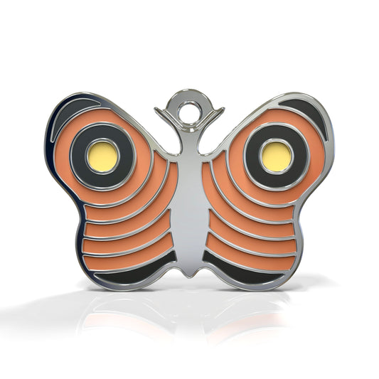 Emoji Butterfly ID Tag