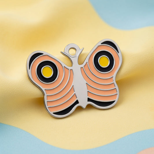 Emoji Butterfly ID Tag
