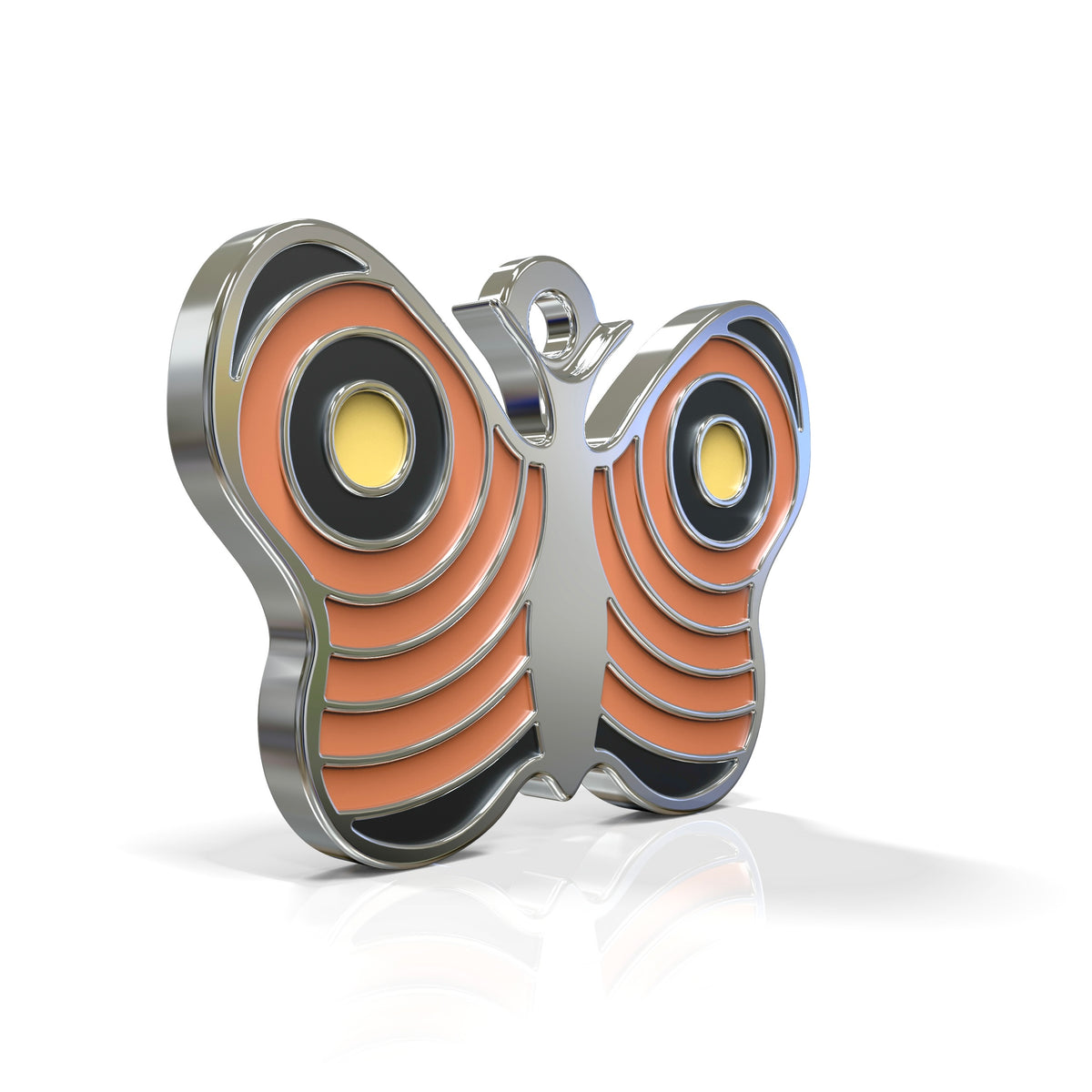 Emoji Butterfly ID Tag