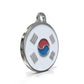 Flag South Korea ID Tag