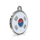 Flag South Korea ID Tag