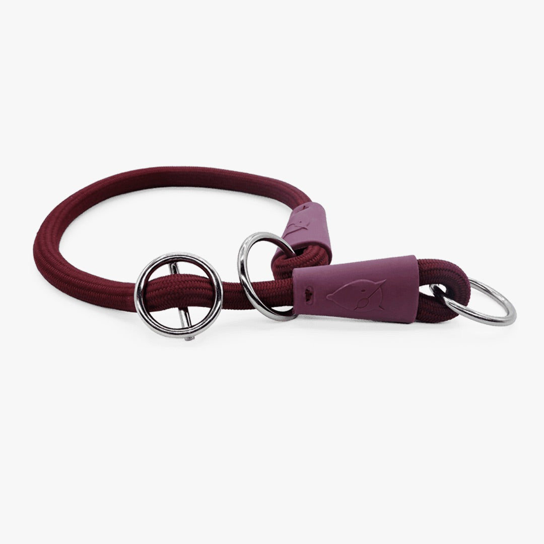 Plum Soft Rope Training Collar