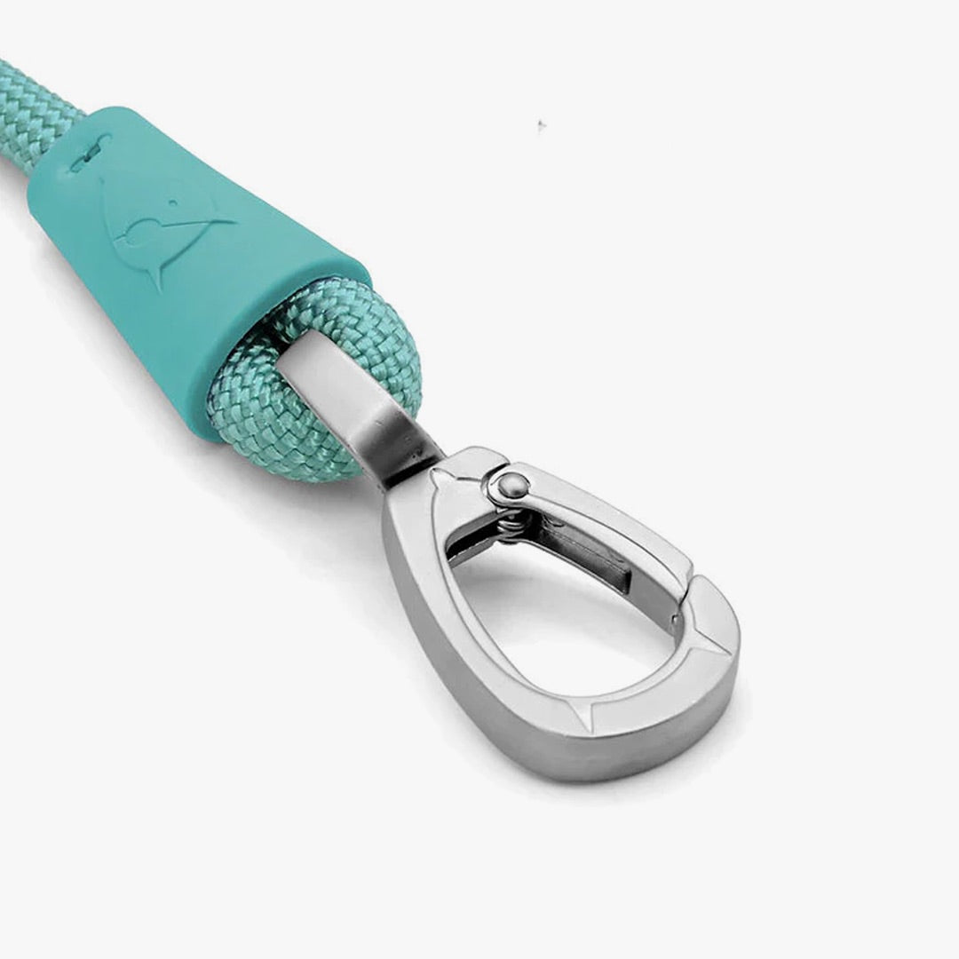 Regular Touch Rope Dog Lead - Aquamarine