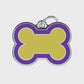 Vivid Bone Yellow ID Tag