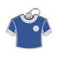 Jersey Solo Navy-White ID Tag