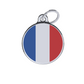 Flag France ID Tag