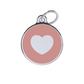 Icon Heart Pink ID Tag